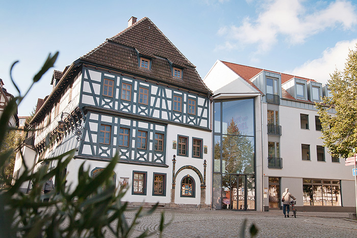Eisenach Lutherhaus, mittelalterliches Fachwerkhaus