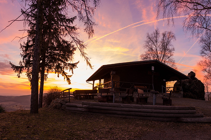 Sonnenuntergang am Maßkopf