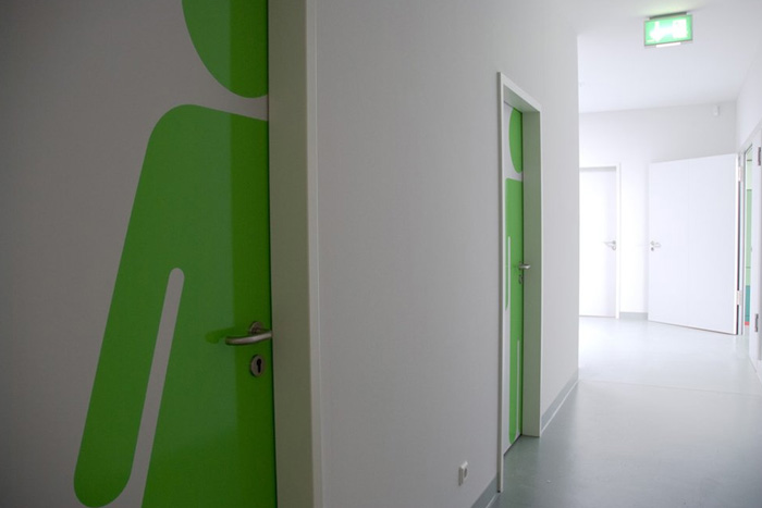 Flur Schule Floh
