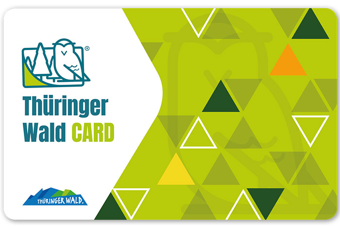 Muster der Thüringer Wald Card