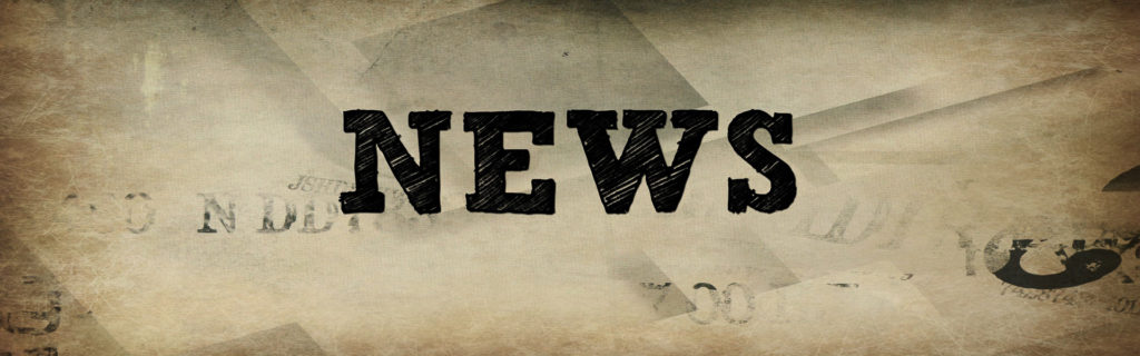 Zeitungspapier auf dem in Großbuchstaben NEWS steht