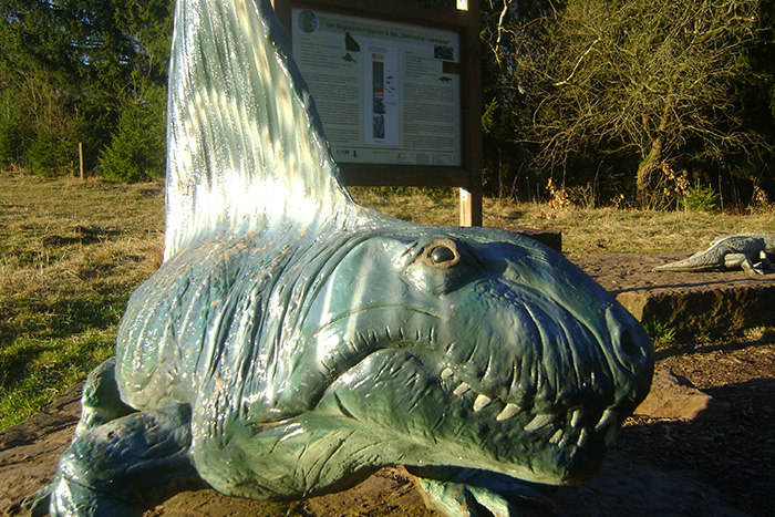 Dinosaurierstatue